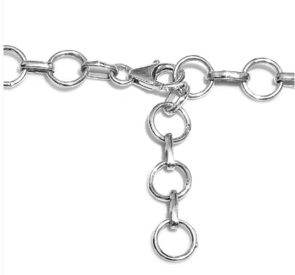 Artisan Crafted Elite Shungite Silver Necklace