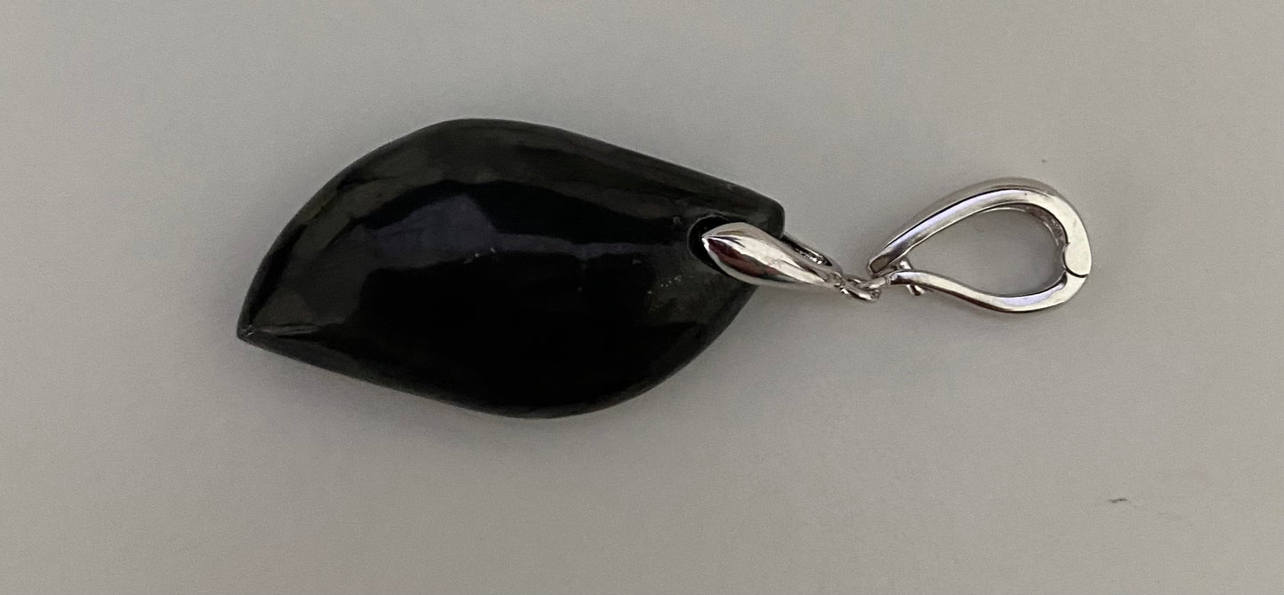 Elite Shungite Silver Enhancer Pendant