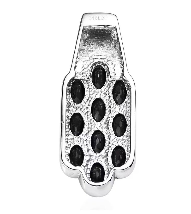 Thai Black Spinel Pendant