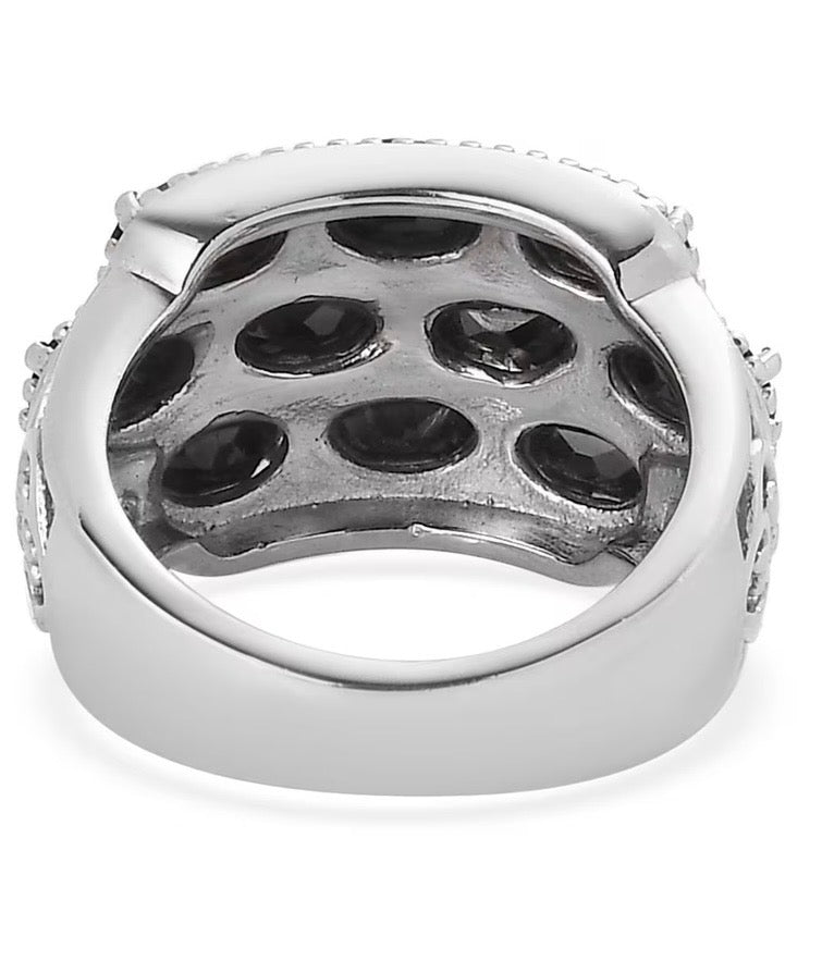 Thai Black Spinel Ring
