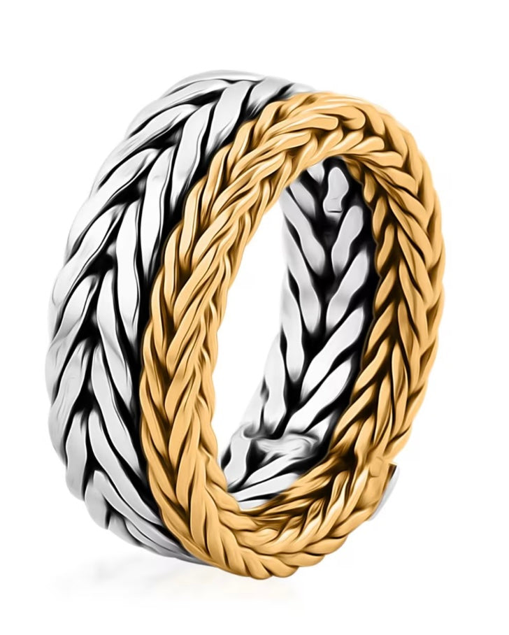 Men's Wedding Band Artisan Crafted In Bali Tulang Naga