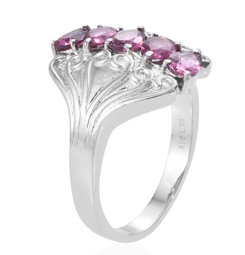 Orissa Rhodolite Garnet Ring