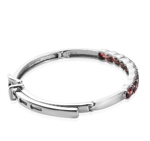 Mozambique Garnet Bangle