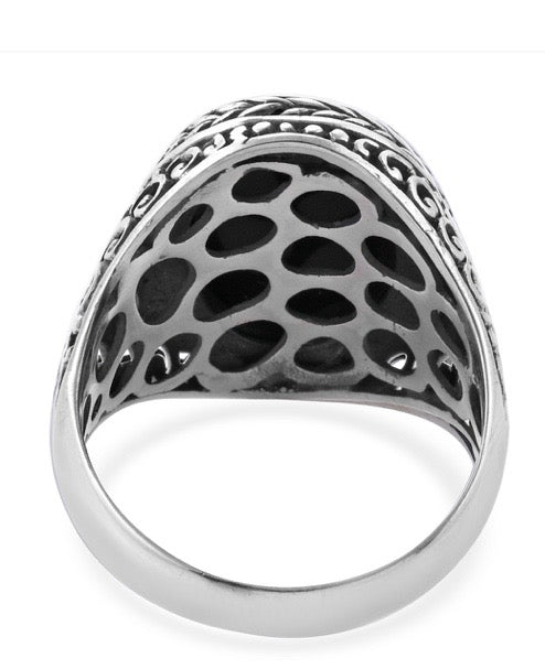 Abalone Shell Ring