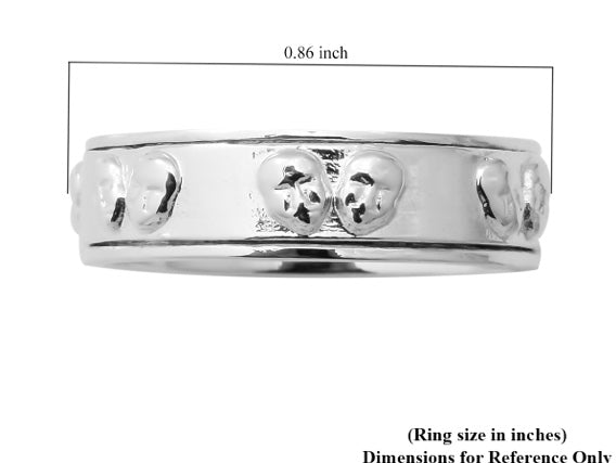 Zodiac Gemini 925 Sterling Silver Ring