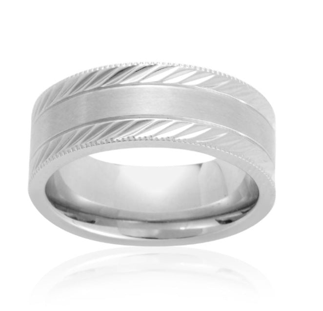 Wedding Band Stainless Steel