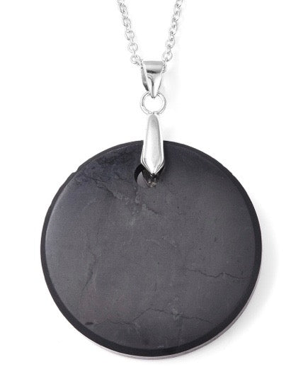 Elite Shungite Gemini (Zodiac) Pendant With Chain