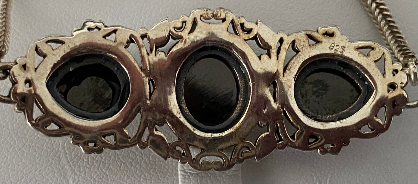 Artisan Crafted Elite Shungite Silver Bracelet