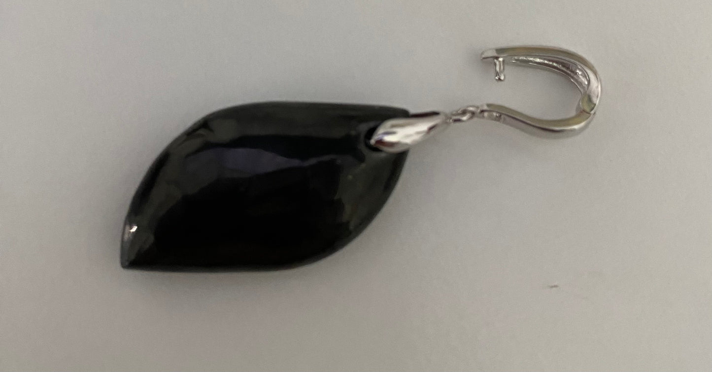 Elite Shungite Silver Enhancer Pendant
