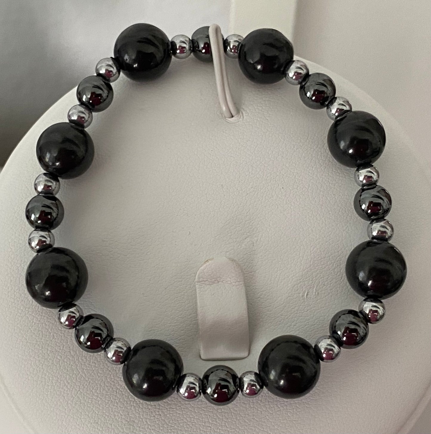 Elite Shungite & Hematite Stretch Bracelet