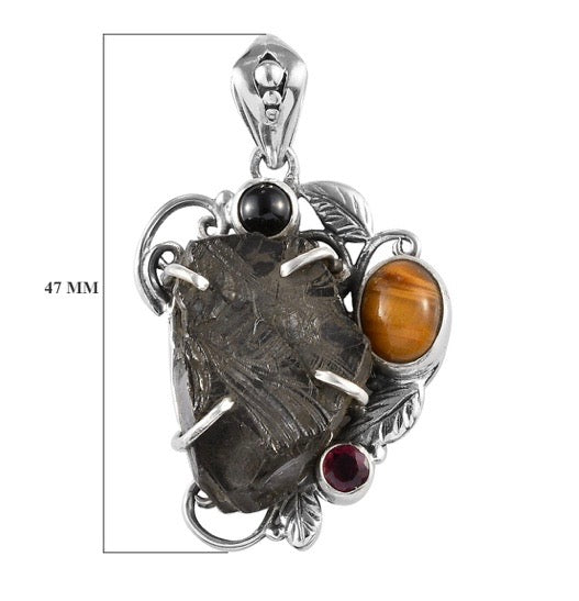 Artisan Crafted Elite Rough Shungite Pendant