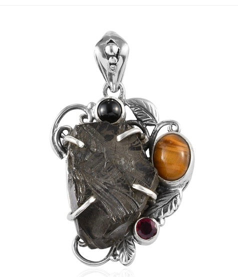Artisan Crafted Elite Rough Shungite Pendant