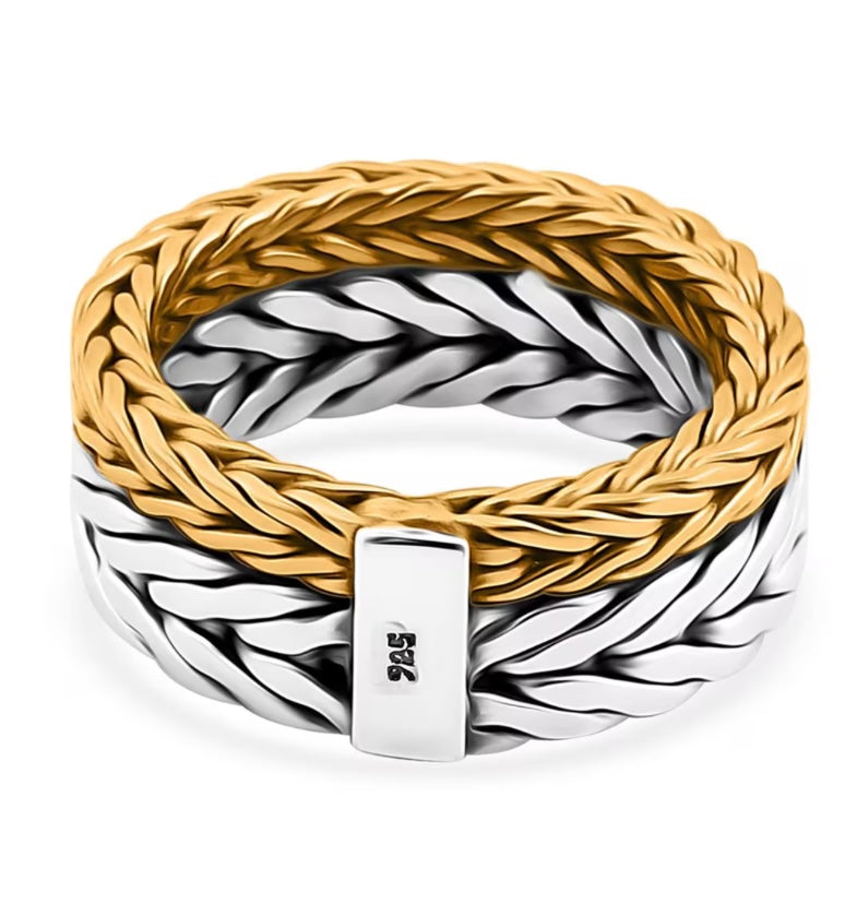 Men's Wedding Band Artisan Crafted In Bali Tulang Naga