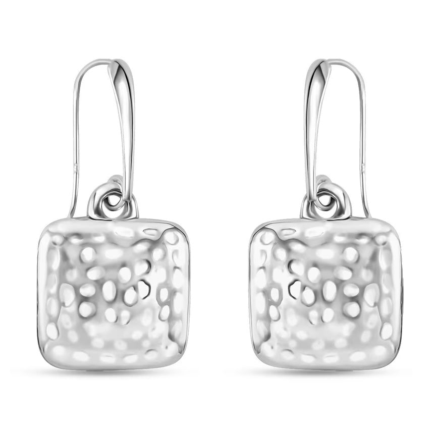 925 Sterling Silver Square Dangle