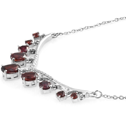 Mozambique Garnet Necklace
