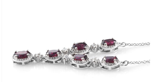 Mozambique Garnet Necklace