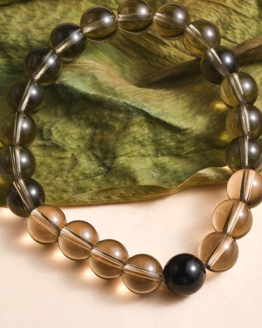 Smokey Quartz Stretch Bracelet