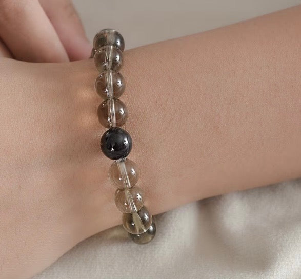 Smokey Quartz Stretch Bracelet