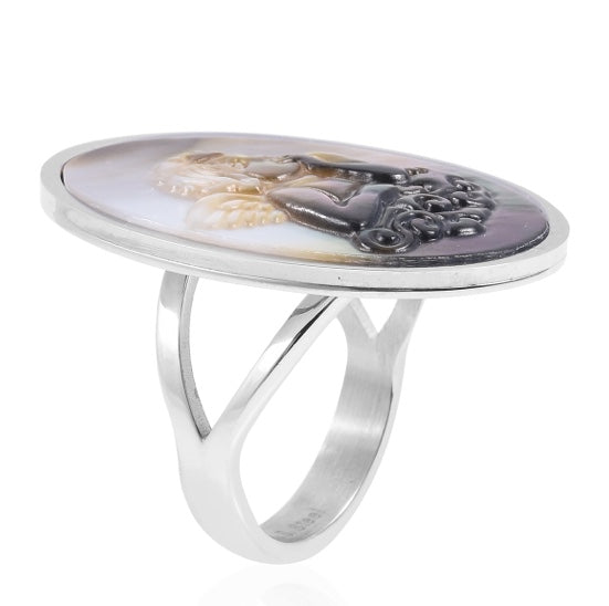 Angel Mother Of Pearl Ring