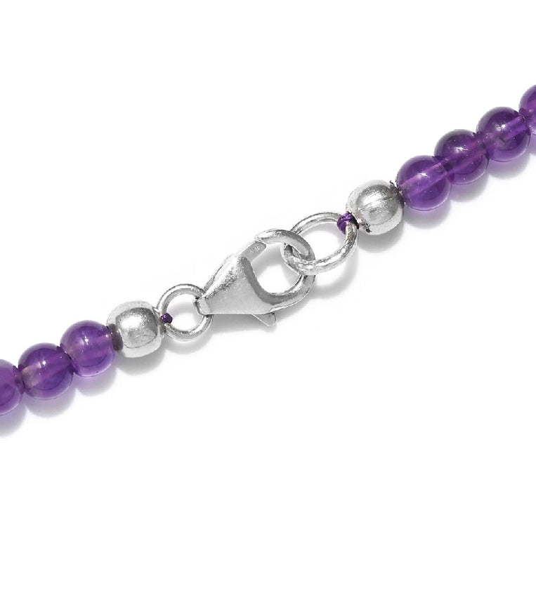 Siberian Charoite Multi Gem Enhancer Pendant & Beaded Necklace
