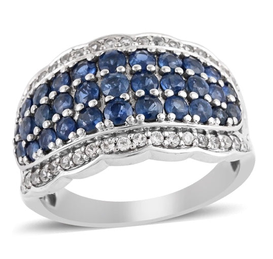 Kanchanaburi Blue Sapphire Ring