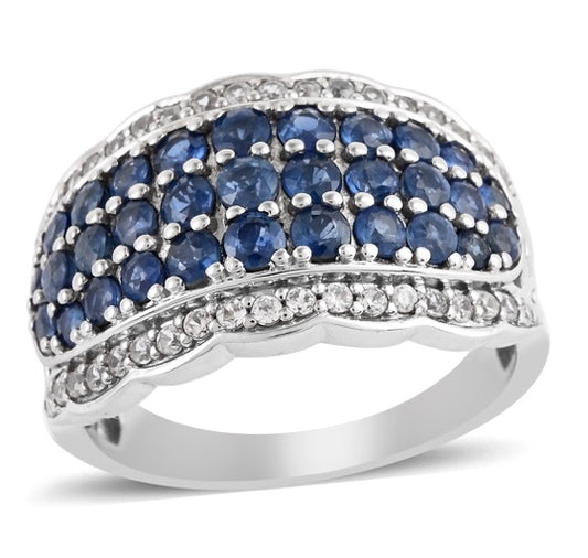 Kanchanaburi Blue Sapphire Ring