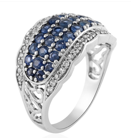 Kanchanaburi Blue Sapphire Ring