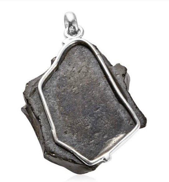 Artisan Crafted Elite Shungite Silver Pendant