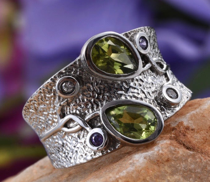 Hebei Peridot Stainless Steel Ring