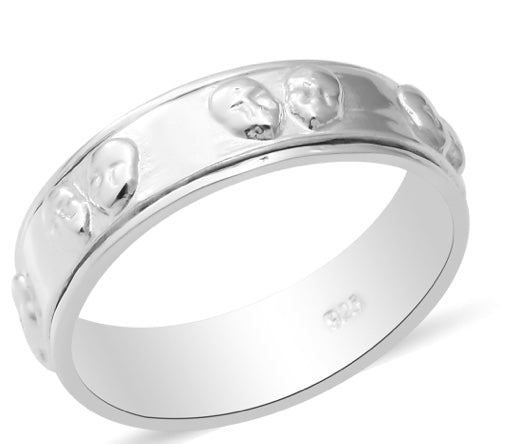 Zodiac Gemini 925 Sterling Silver Ring