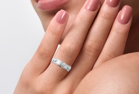 Zodiac Gemini 925 Sterling Silver Ring