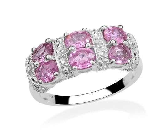 Madagascar Pink Sapphire Ring