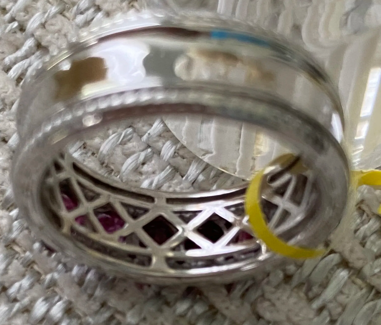 Tanzanian Wine Garnet Ring