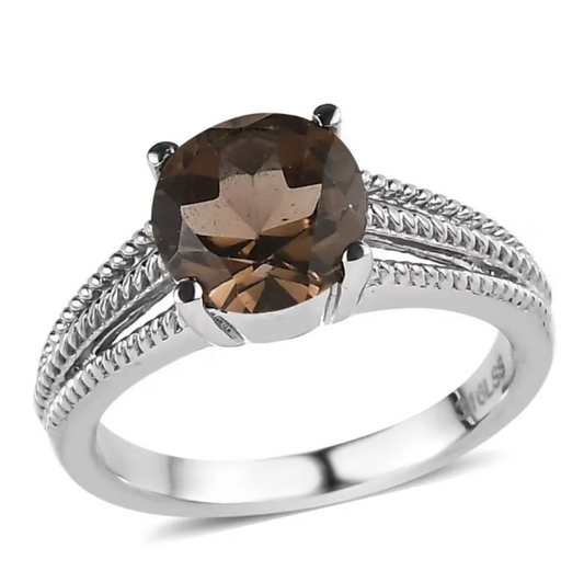 Smokey Quartz Ring