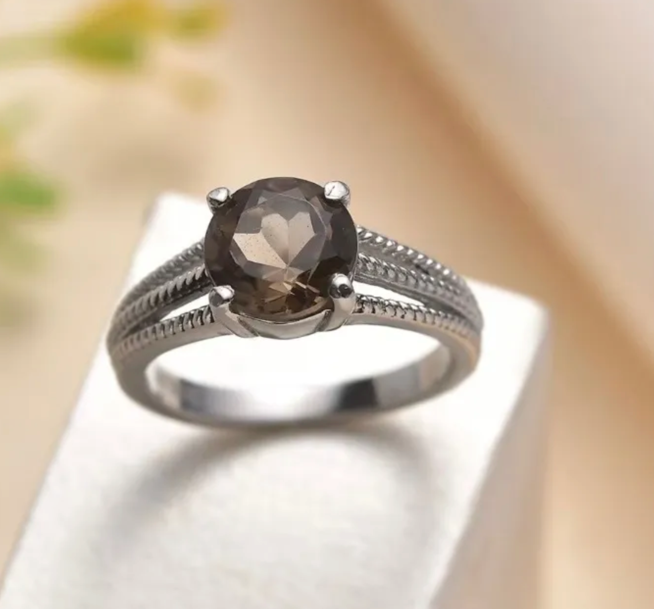 Smokey Quartz Ring