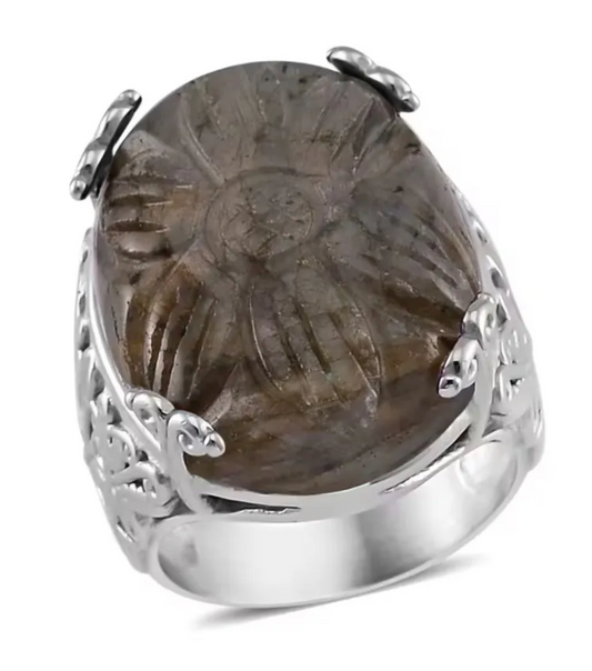 Labradorite Ring