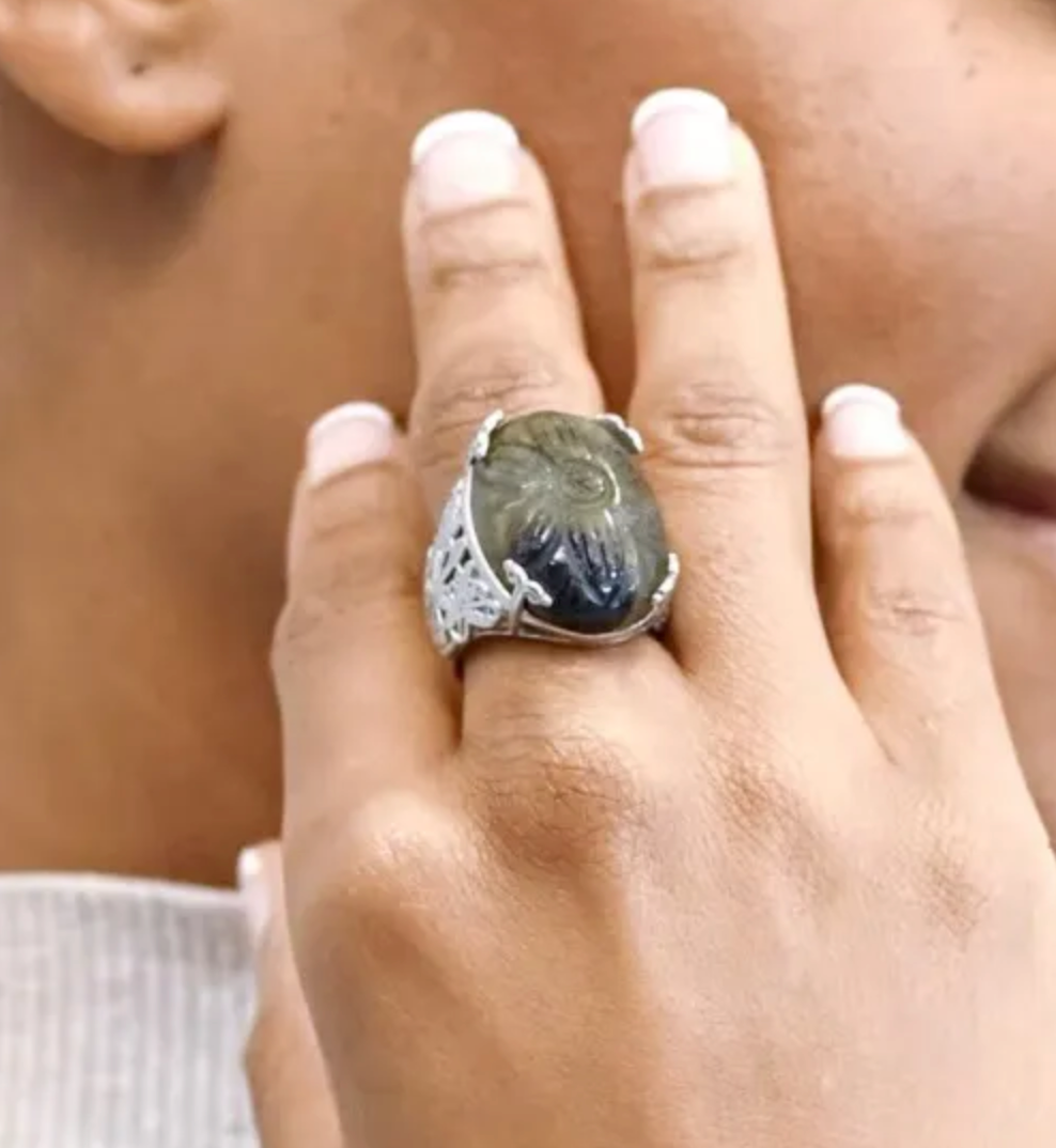 Labradorite Ring