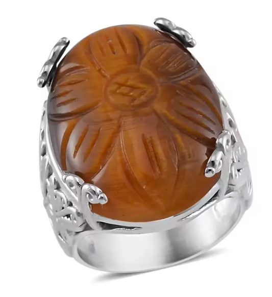 Tiger's Eye Ring