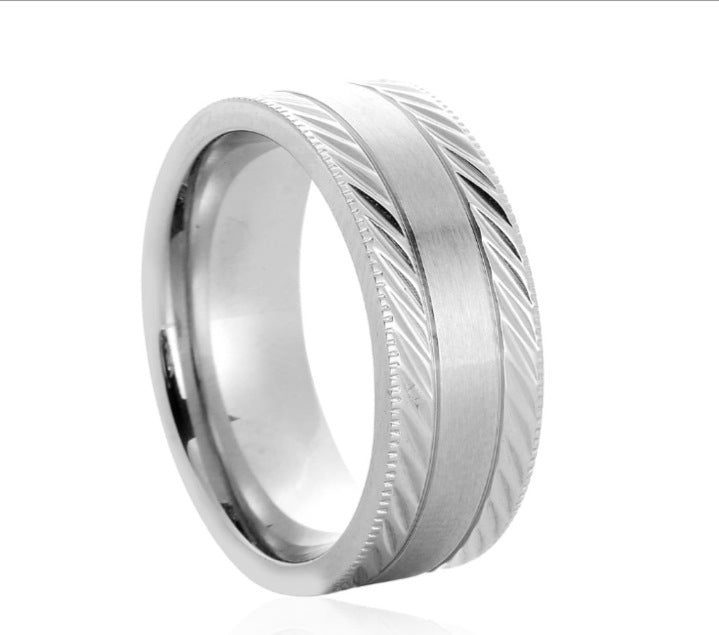 Wedding Band Stainless Steel